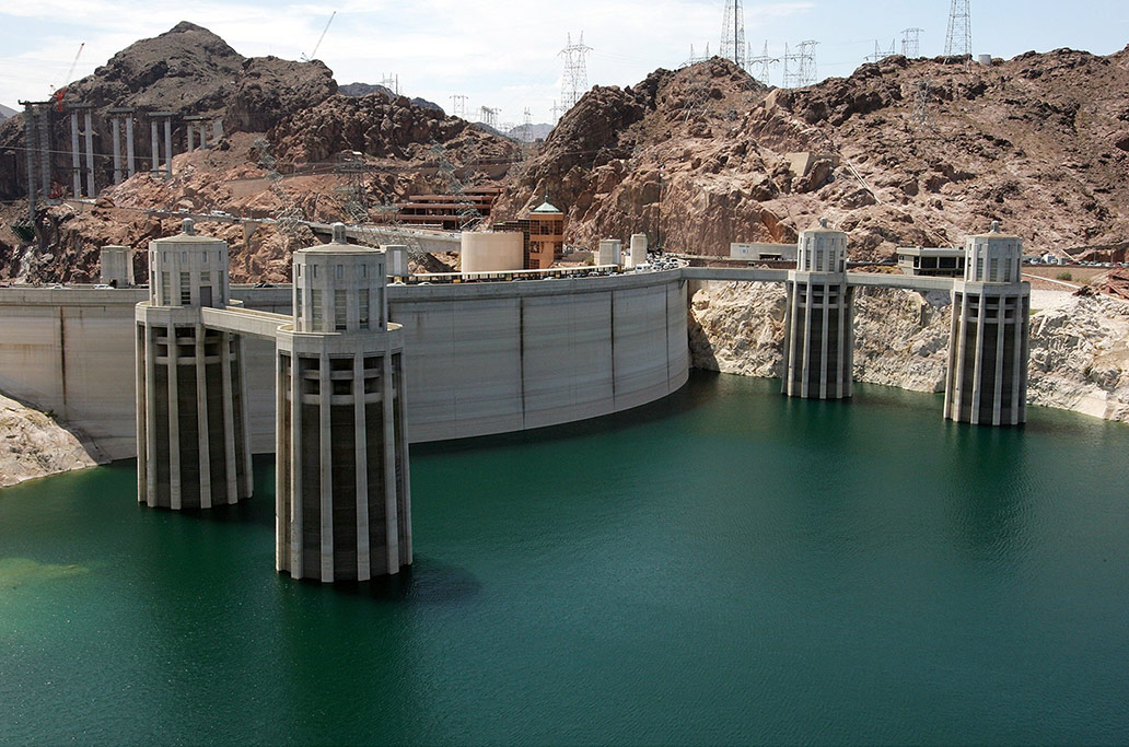 Lake Mead before and after Colorado River basin losing water at