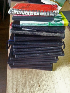 John Dickerson's notebooks. John Dickerson's notebooks.