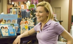 Elizabeth Banks in a still from The 40-Year-Old Virgin.