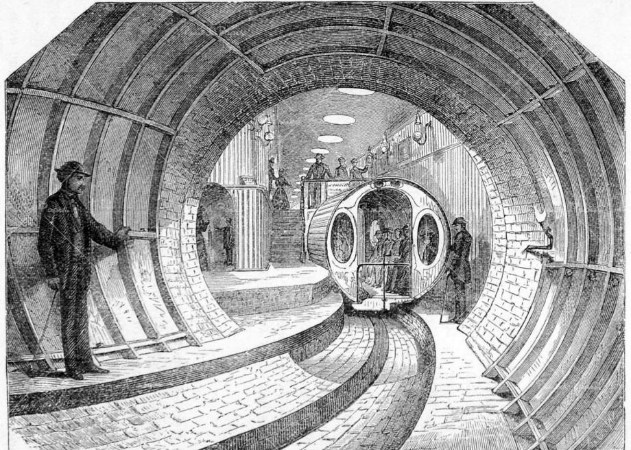 These Are The Original Pneumatic Zoom Tubes Hidden Beneath