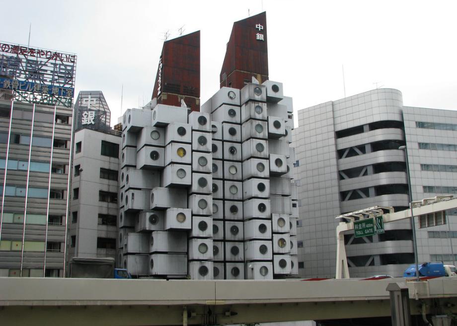 Image result for nakagin capsule tower