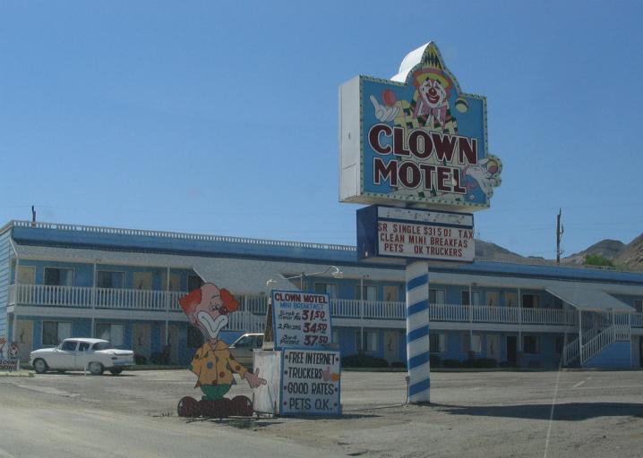 Tonopah Nevada Has A Clown Motel Miners Graveyard And Missile