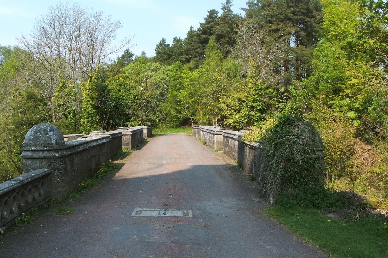 The Mysterious Bridge At Overtoun House In Scotland That