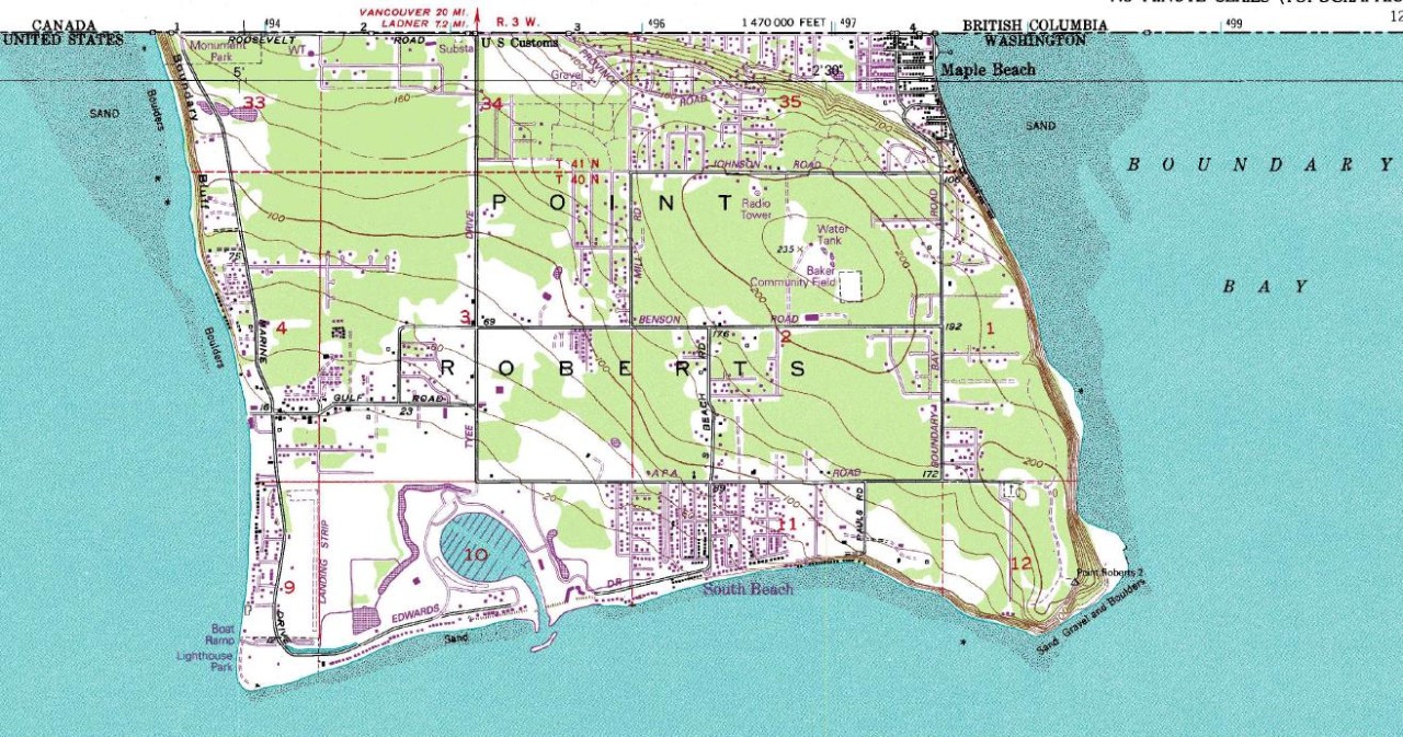 Point Roberts Washington: An American city stranded at the tip of a