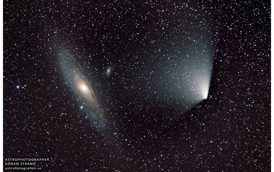 Pan-STARRS and ANdromeda galaxy