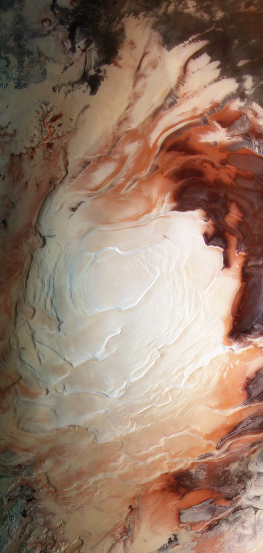 Mars south pole