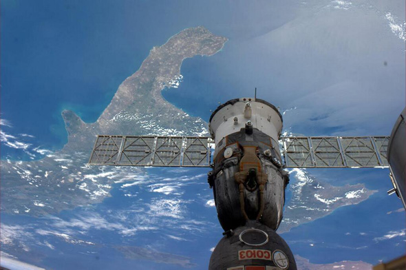 Soyuz on ISS