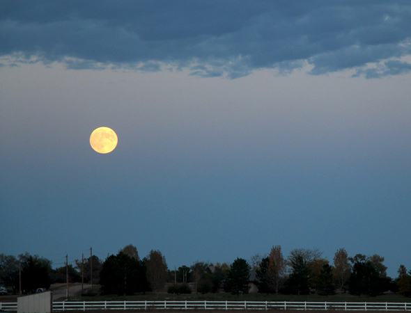 Moon rise