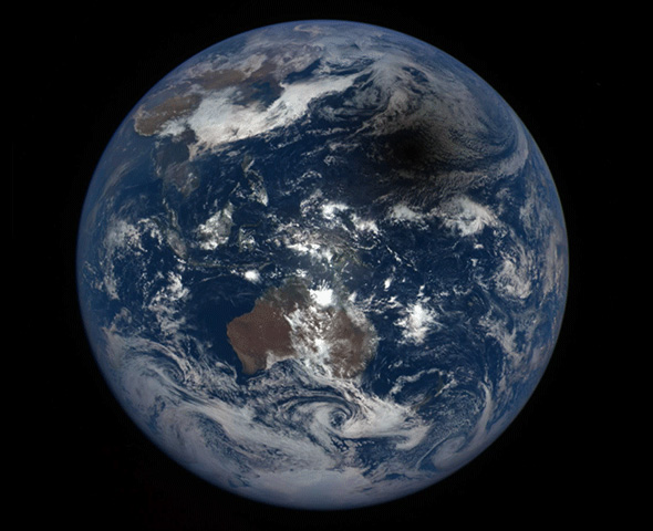 DSCOVR eclipse