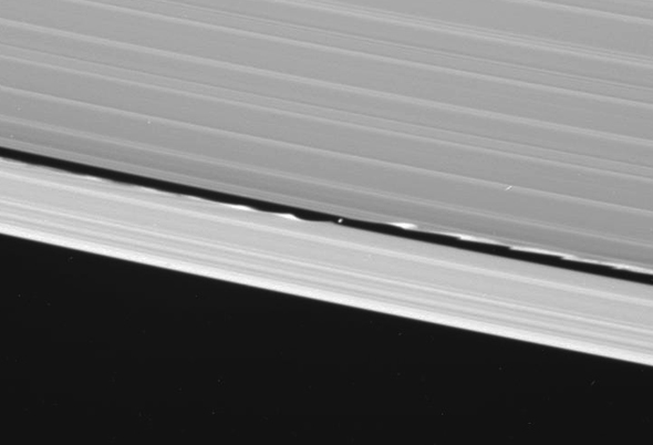 wide angle shot of Daphnis wide angle shot of Daphnis