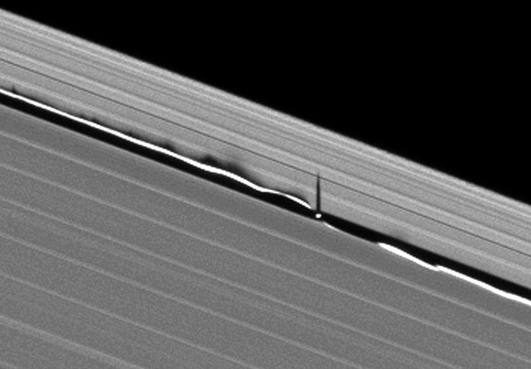 Daphnis and rings Daphnis and rings