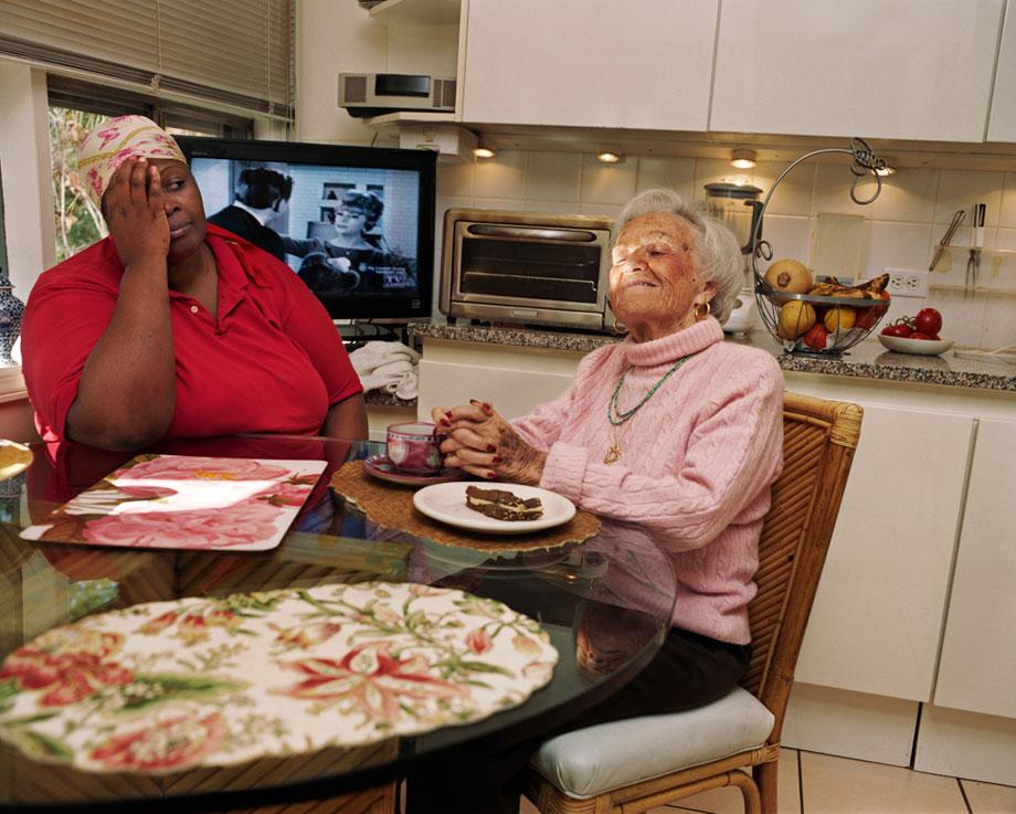 Dorothy and Grandma in the Kitchen, Mamaroneck, N.Y., 2010