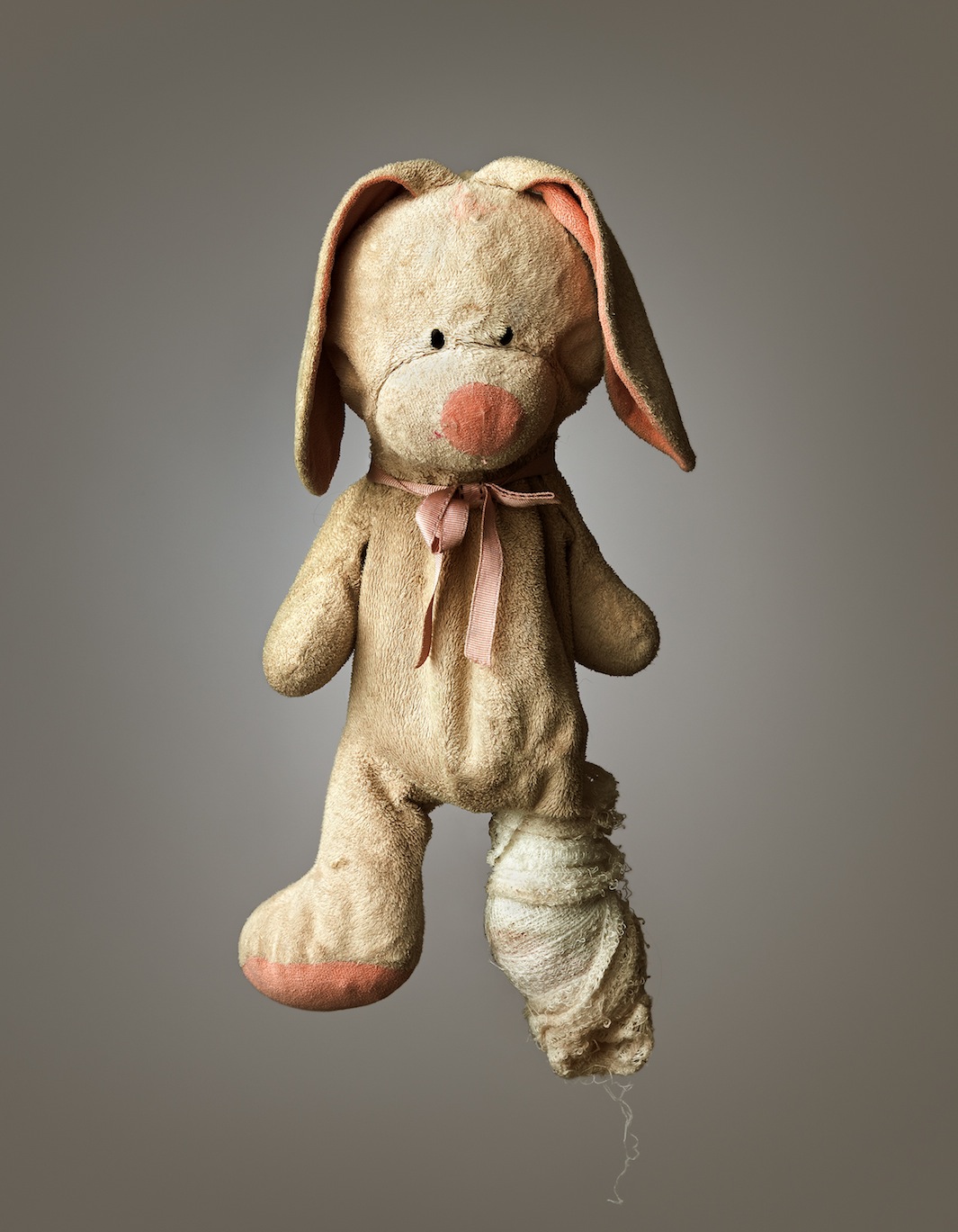 old stuffed bunny