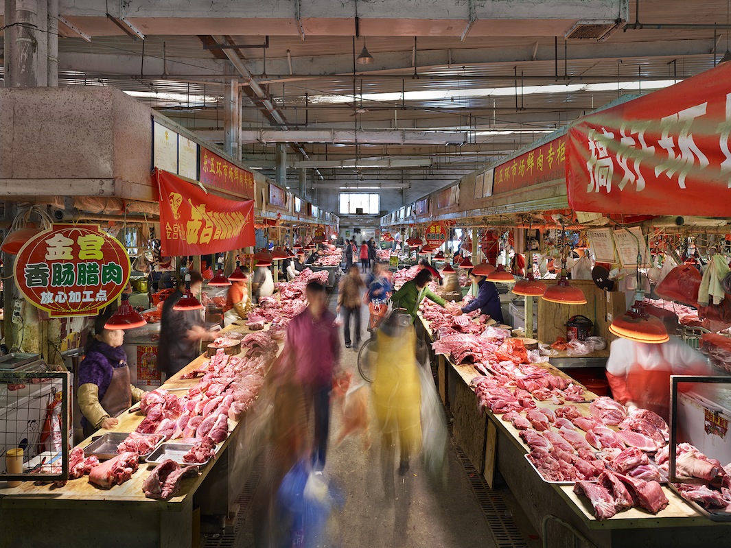 Beijing Meat Market #1, China - 2013