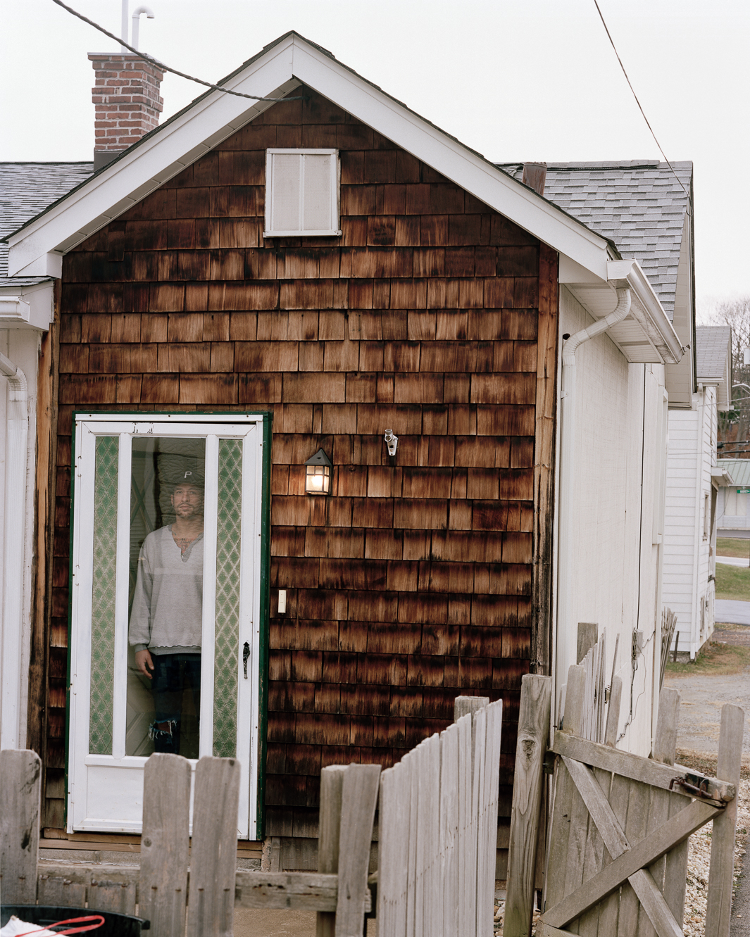 Mike in his childhood home