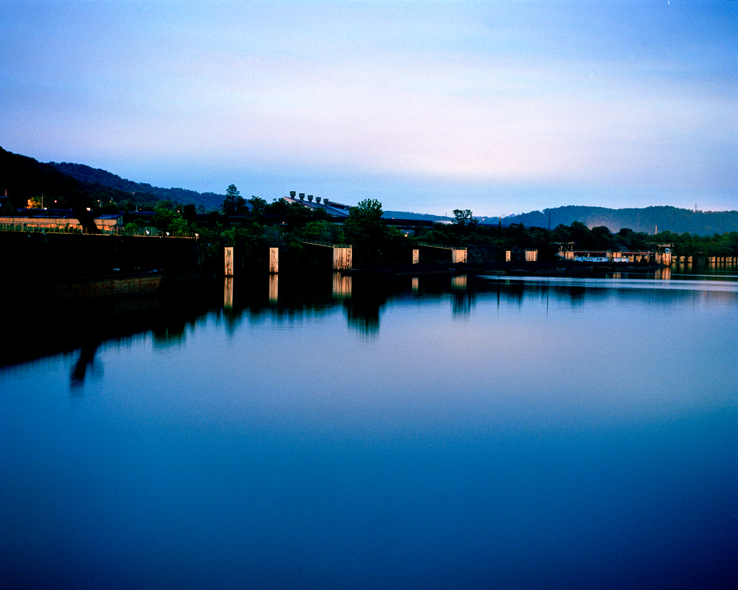 Monongahela River at Sunset