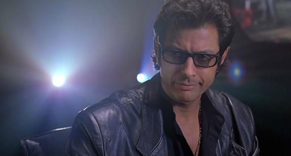 Jeff Goldblum in Jurassic Park