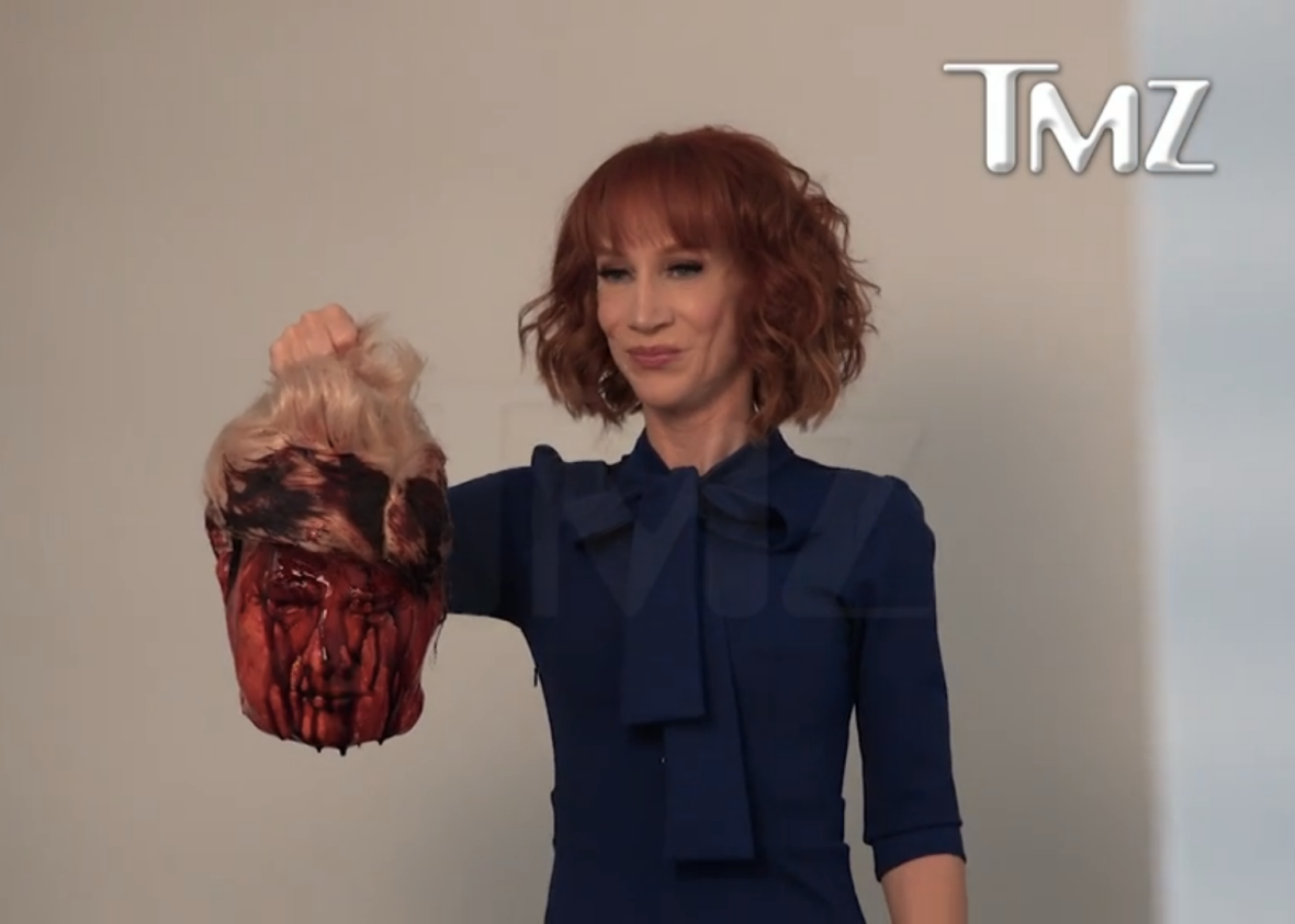 Kathy Griffin, the Ted Nugent of the left.