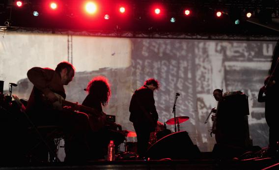 Godspeed You! Black Emperor performs at Coachella