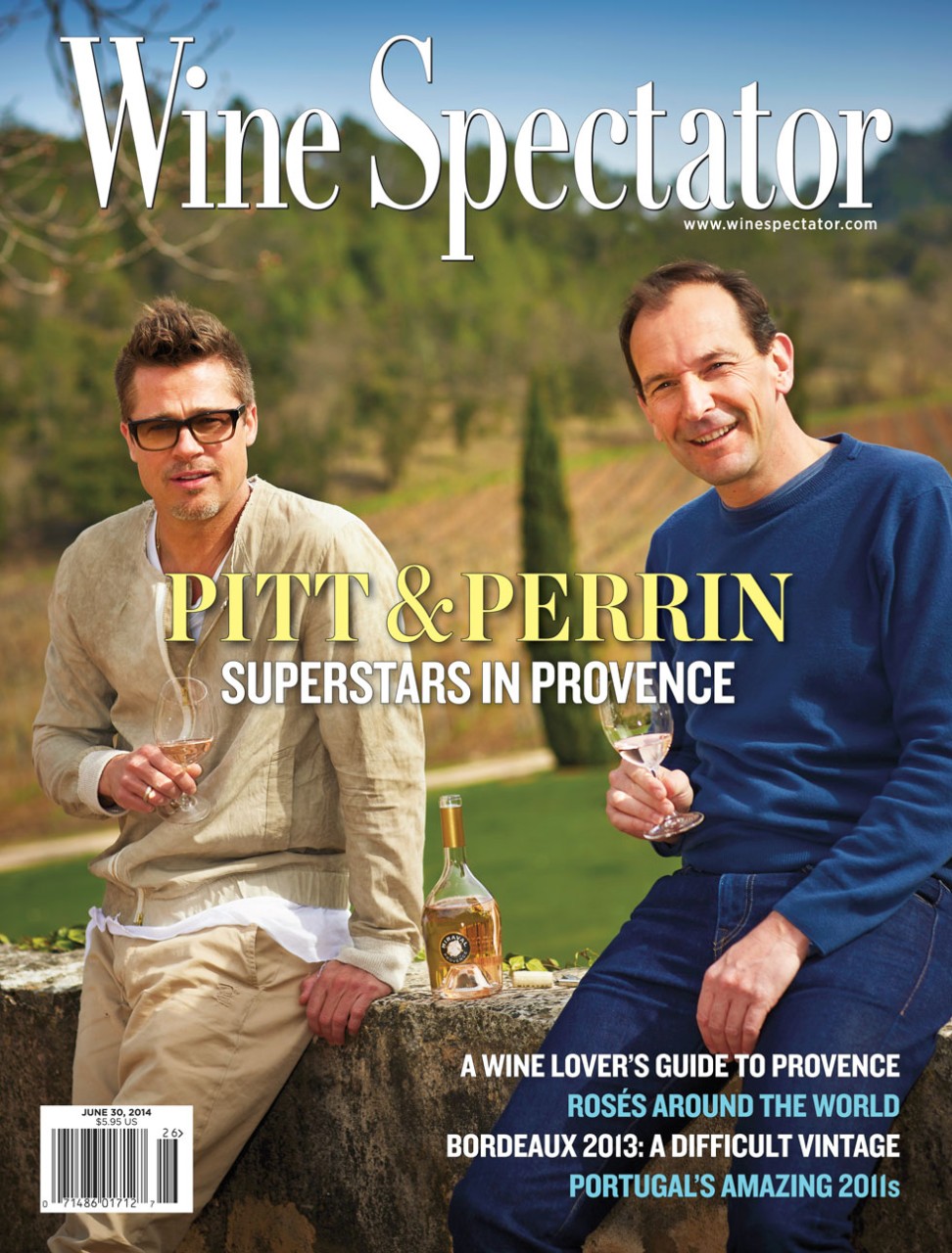 Brad Pitt’s Chateau Miraval in Wine Spectator No, he is not really a