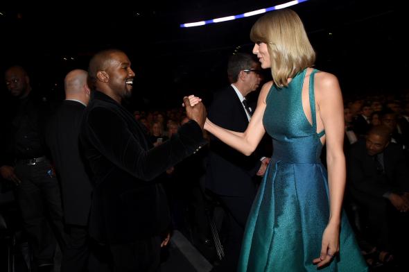 Kanye West and Taylor Swift