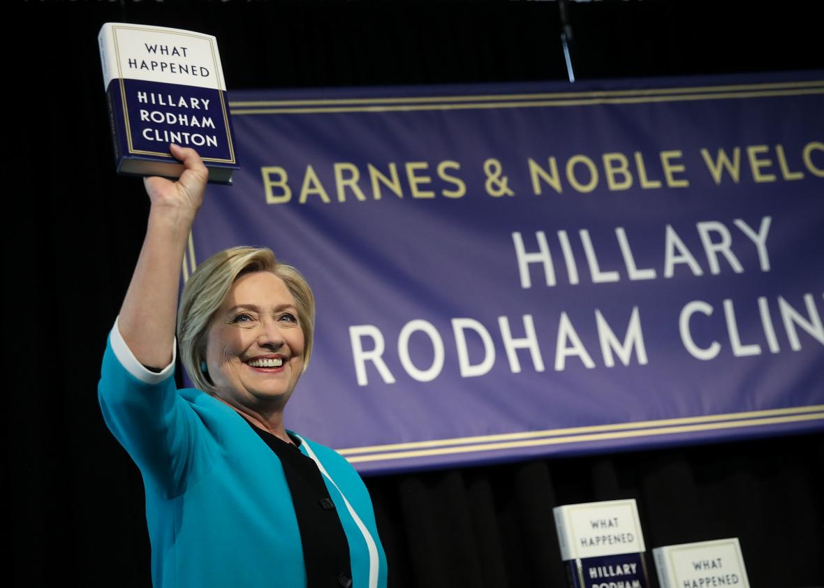 Amazon Removed Hundreds Of Reviews Of Hillary Clinton’s Book From People Who Probably Didn’t Read It by Marissa Martinelli for Slate