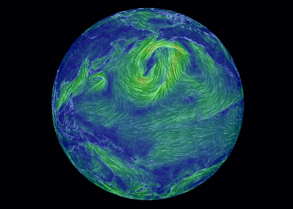 Global Wind Map 2