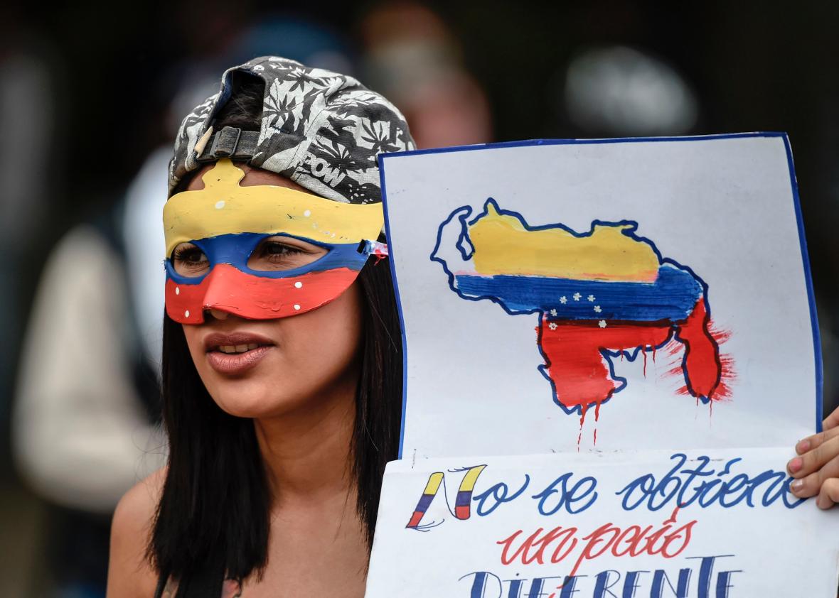 VENEZUELACRISISOPPOSITIONPROTEST VENEZUELACRISISOPPOSITIONPROTEST