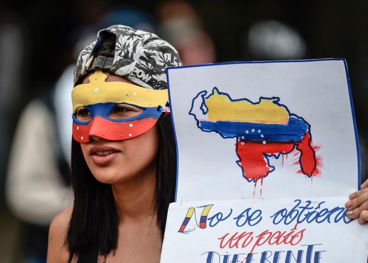 VENEZUELACRISISOPPOSITIONPROTEST