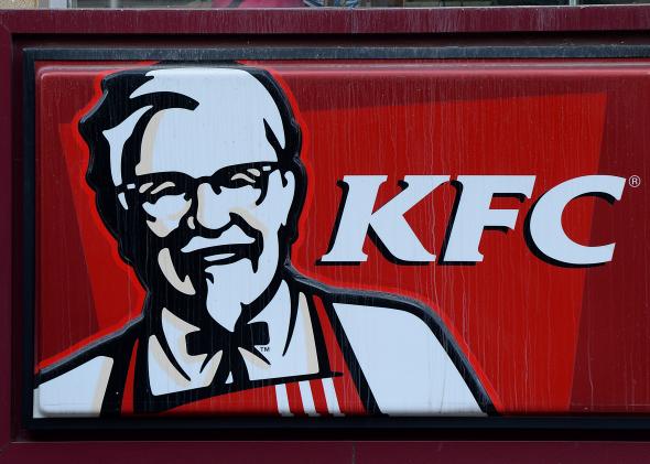 The KFC logo. 