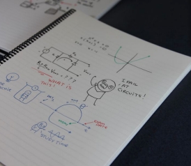 Wipebook turns an old-fashioned notebook into a portable whiteboard (VIDEO).