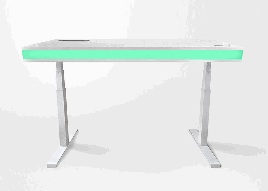 Tableair Is An Adjustable Height Standing Desk That Rises To Greet