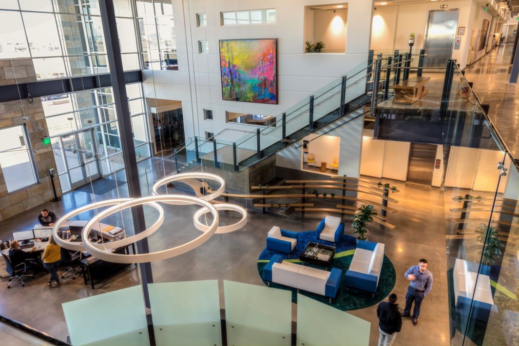 DriveTime is a used car company that designed its new headquarters to