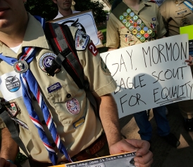 Boy Scouts Lift Ban on Gay Scouts, But Not on Leaders