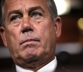 Boehner Suggests He Won't Let the House Vote on a Senate Immigration Deal
