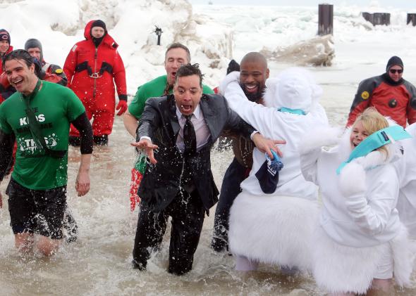 476119669-jimmy-fallon-and-israel-idonije-participates-in-the 476119669-jimmy-fallon-and-israel-idonije-participates-in-the