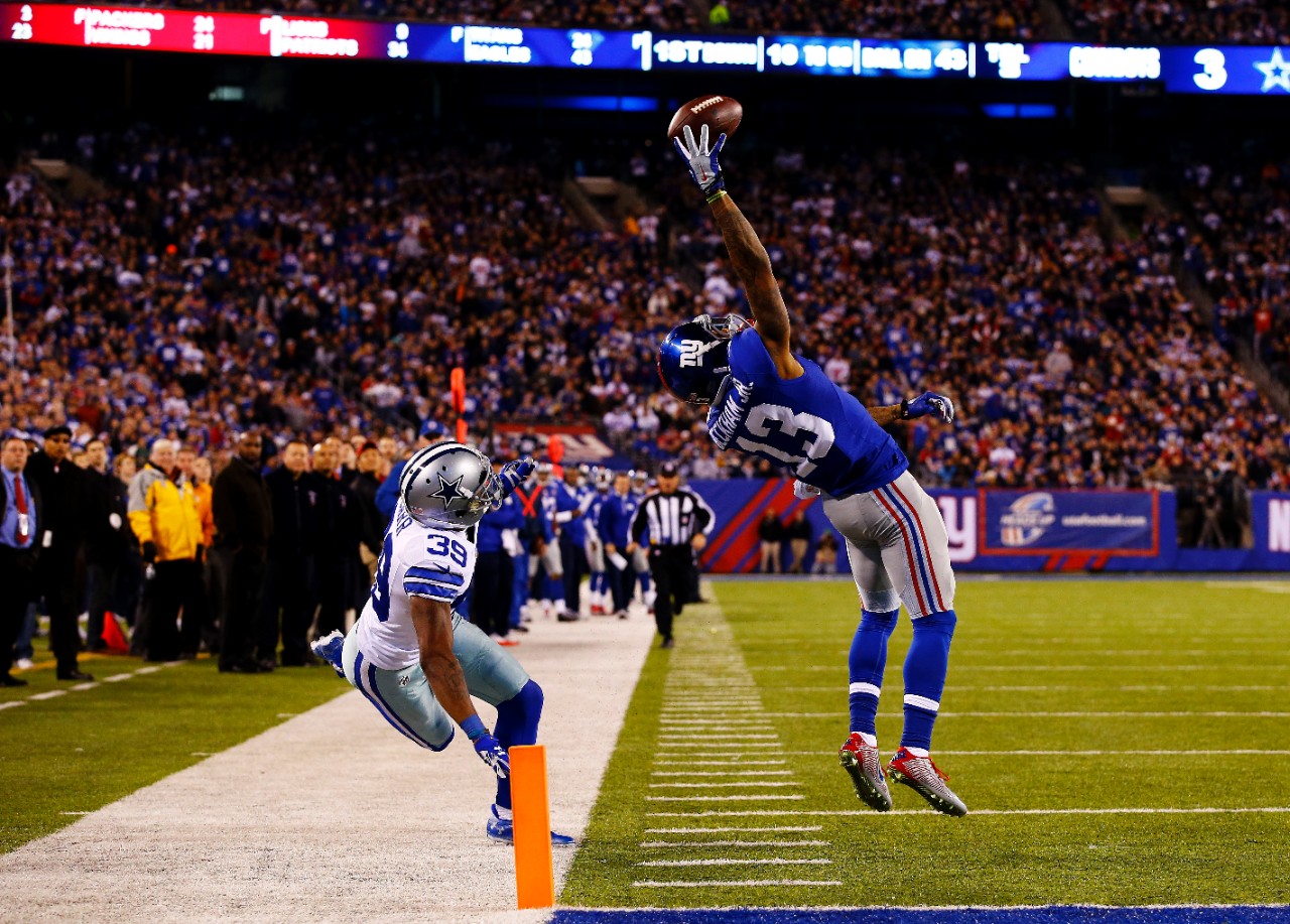 Odell Beckham Jr. Watch the Giants wide receiver make the greatest