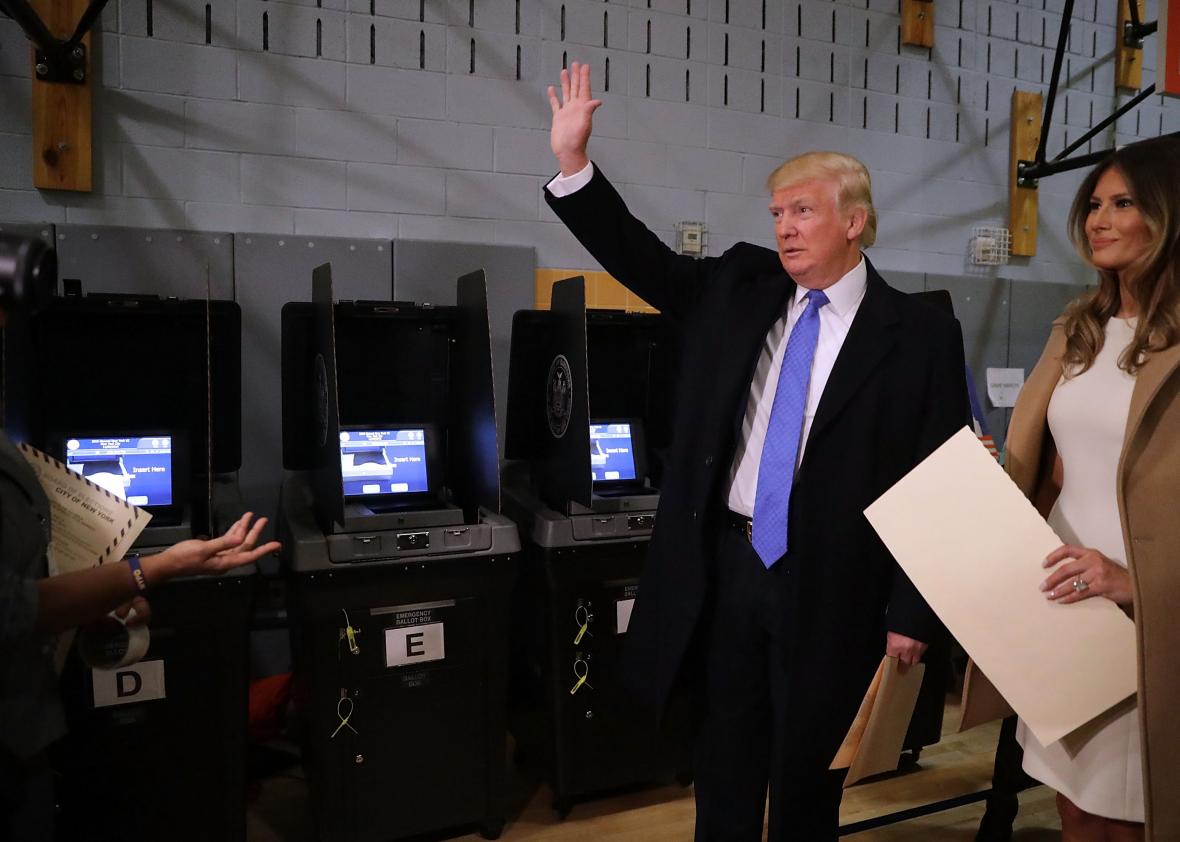 621770010-republican-presidential-nominee-donald-trump-and-his 621770010-republican-presidential-nominee-donald-trump-and-his