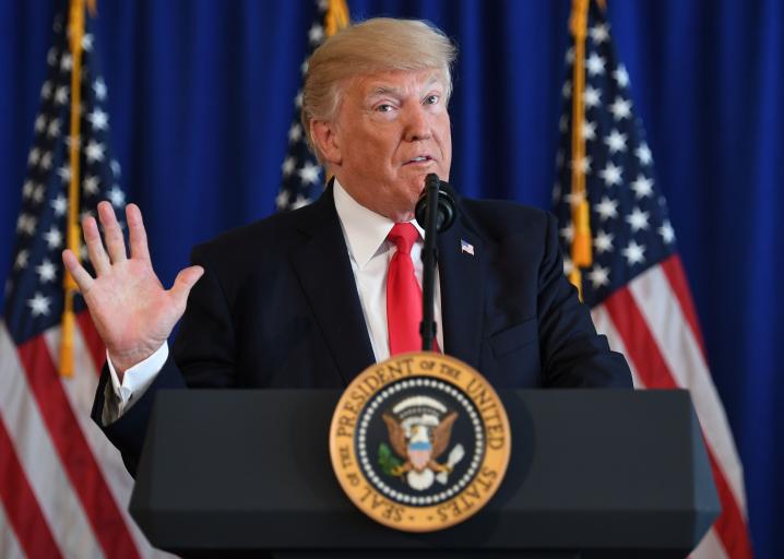 In Appalling Speech on Charlottesville, Trump Condemns Bigotry and Violence “On Many Sides”
