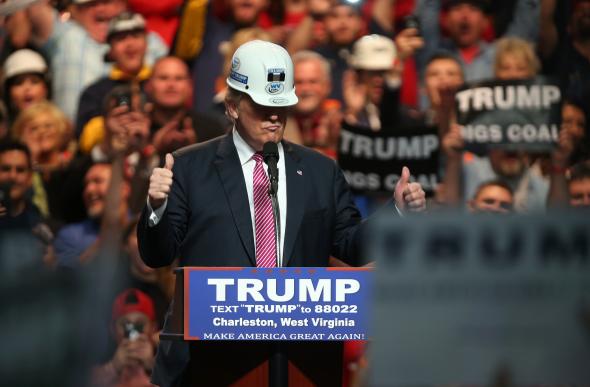 Donald-Trump-Holds-Campaign-Rally-In-Charleston-WV Donald-Trump-Holds-Campaign-Rally-In-Charleston-WV