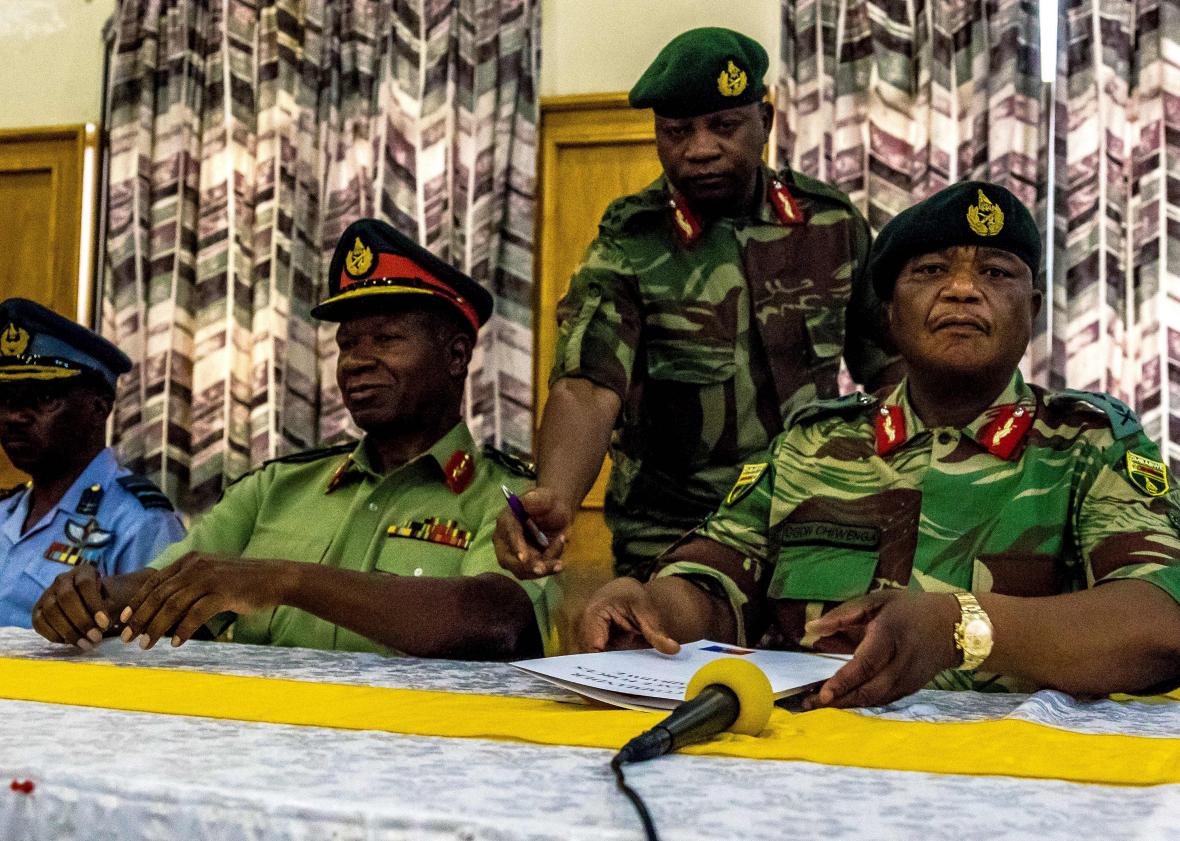 Image result for Military Coup In Zimbabwe