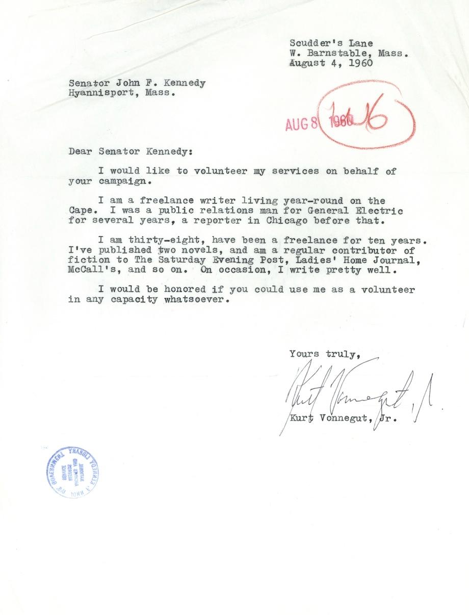 Vonnegut Letter