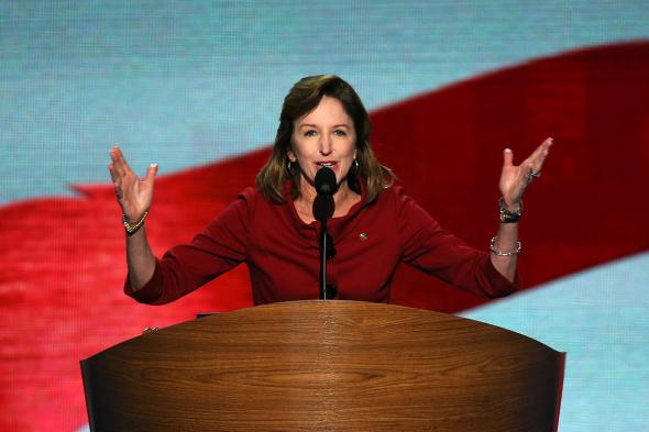151369364-sen-kay-hagan-speaks-during-the-final-day-of-the 151369364-sen-kay-hagan-speaks-during-the-final-day-of-the