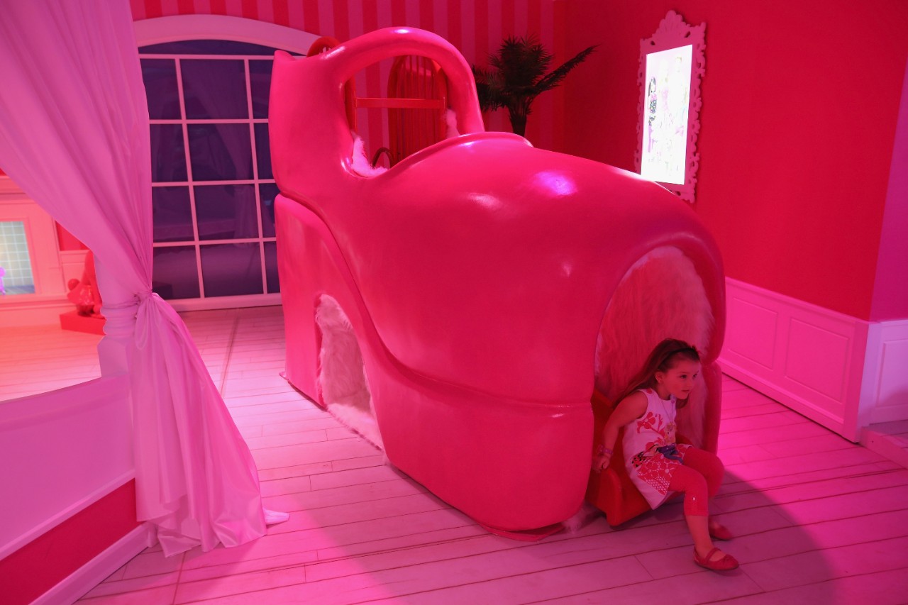 Barbie dreamhouse experience: occupy the Berlin exhibit and stop