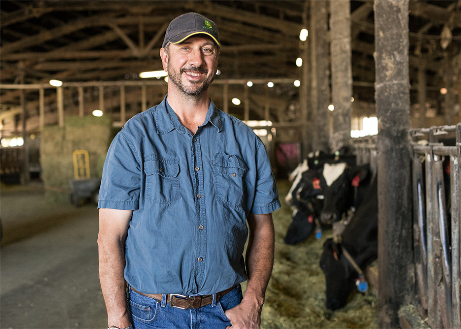 Joe Jenck on Jenck Farms, Tillamook, OR