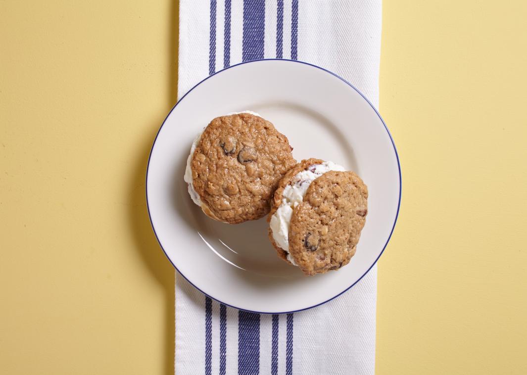 Tillamook Caramelized Butter Pecan Ice Cream Sandwiches