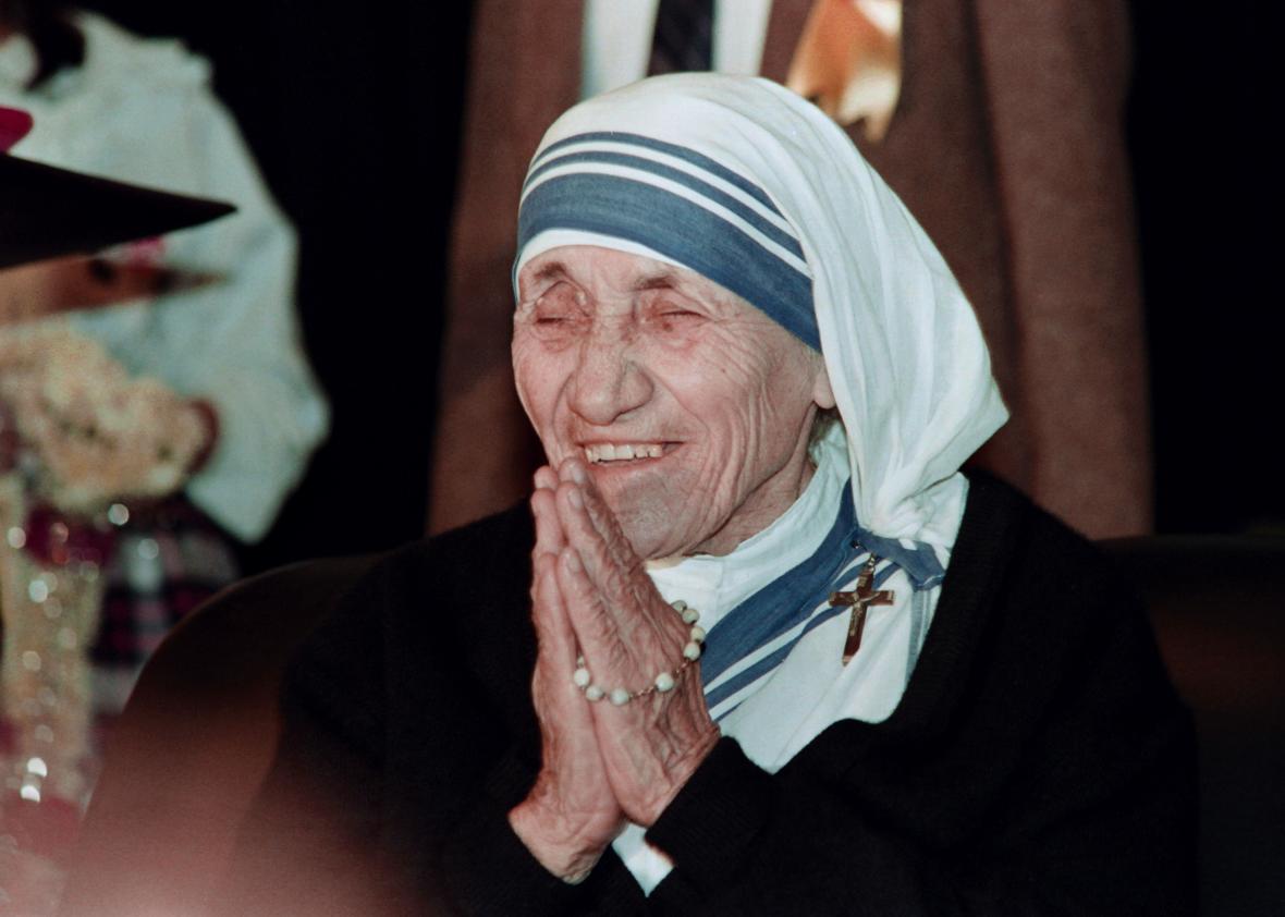 Is Mother Teresa a saint?