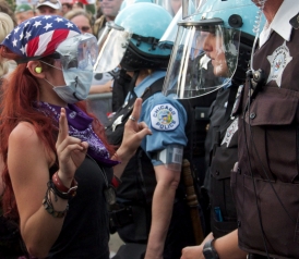 Protesters, Police Clash as Chicago Hosts NATO
