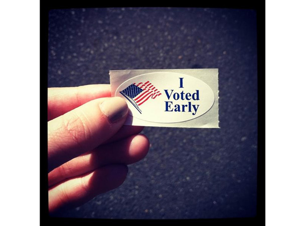 Great Photos Of I Voted Stickers From The Presidential Election