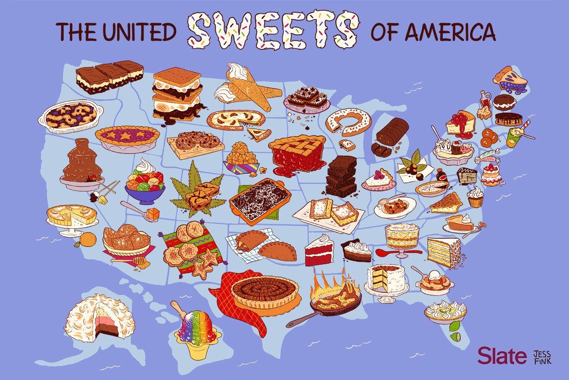 Taste the States: 50 Iconic American Desserts